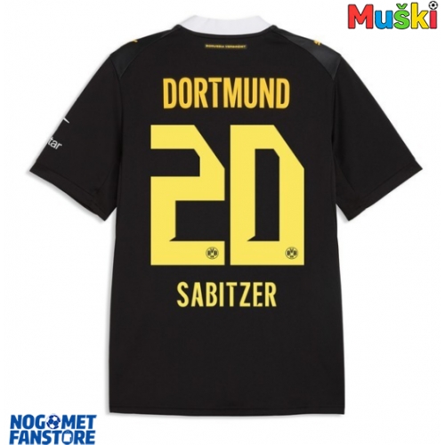 Borussia Dortmund Marcel Sabitzer #20 Gostujuci Dres 2026-27 Kratak Rukav